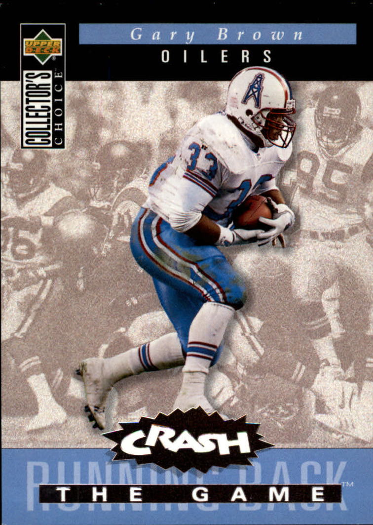 1994 Collector's Choice Crash the Game Bronze Redemption #C14 Gary Brown