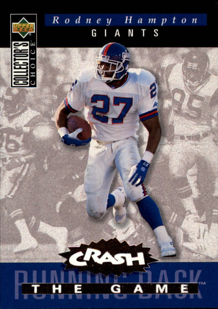 1994 Collector's Choice Crash the Game Bronze Redemption #C17 Rodney Hampton