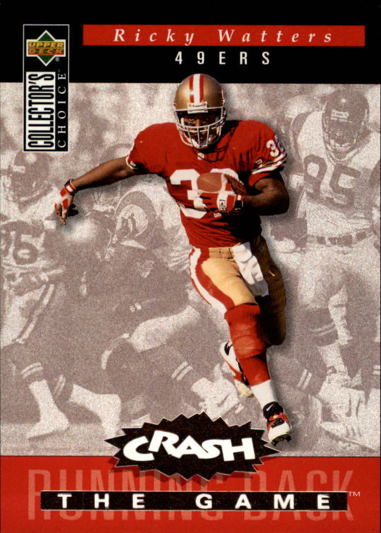 pinnacle score 1996 #74 ricky watters philadelp - Buy Collectible