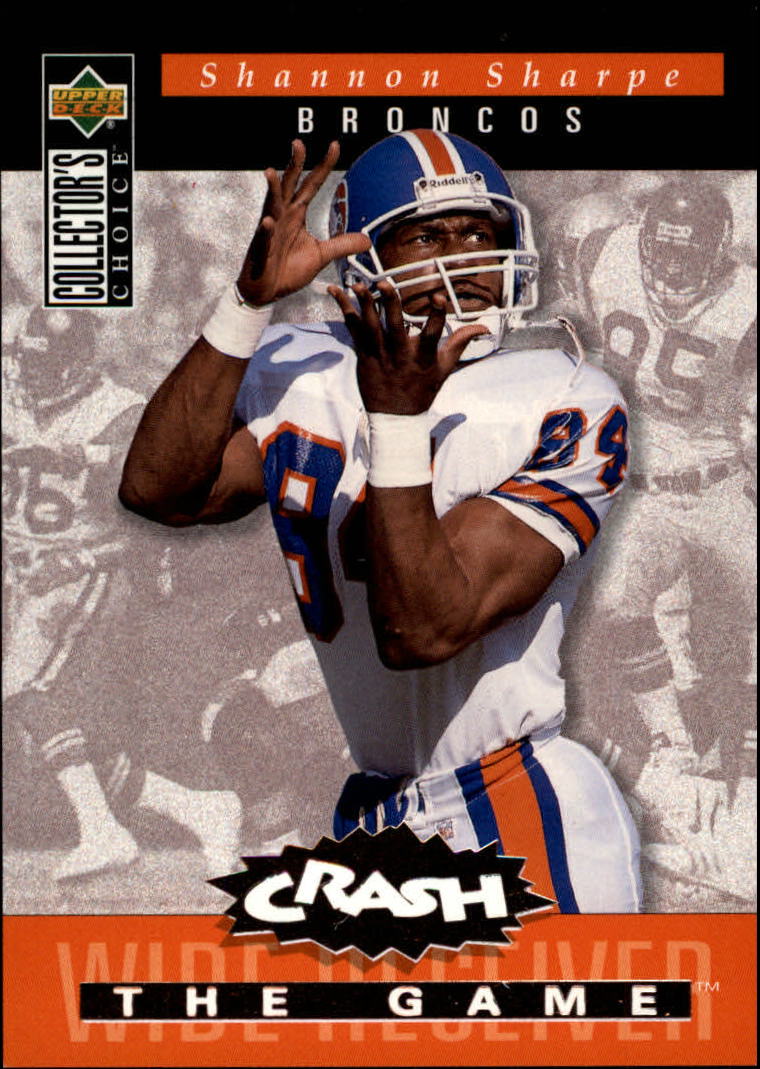 1994 Collector's Choice Crash the Game Bronze Redemption #C25 Shannon Sharpe