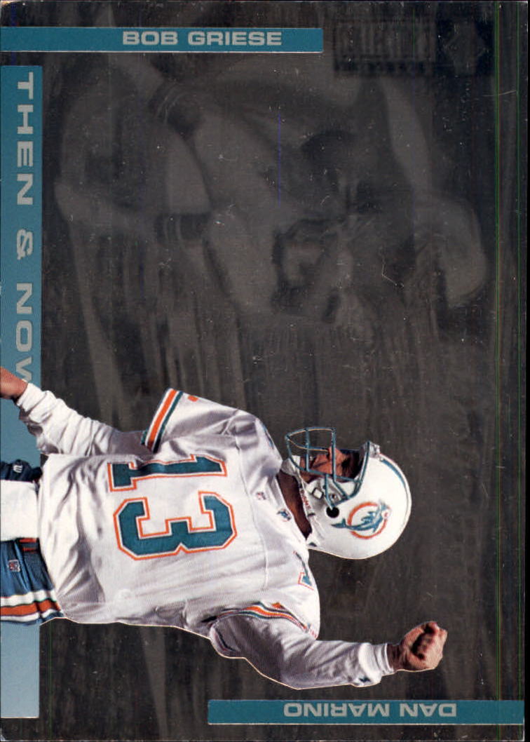 1994 Collector's Choice Then and Now #5 Dan Marino/Bob Griese
