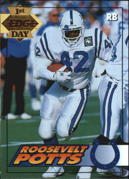 1994 Collector's Edge Gold #90 Roosevelt Potts