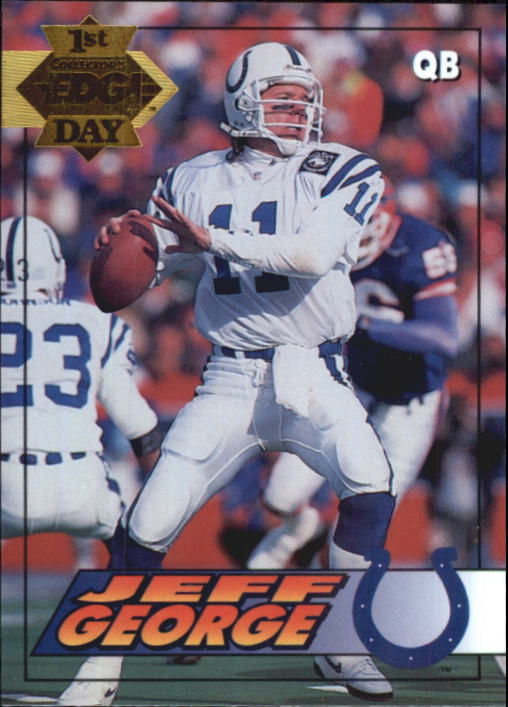1994 Collector's Edge Gold #91 Jeff George
