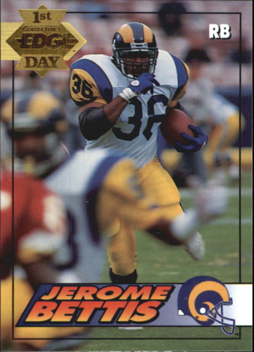 1994 Collector's Edge Gold #109 Jerome Bettis