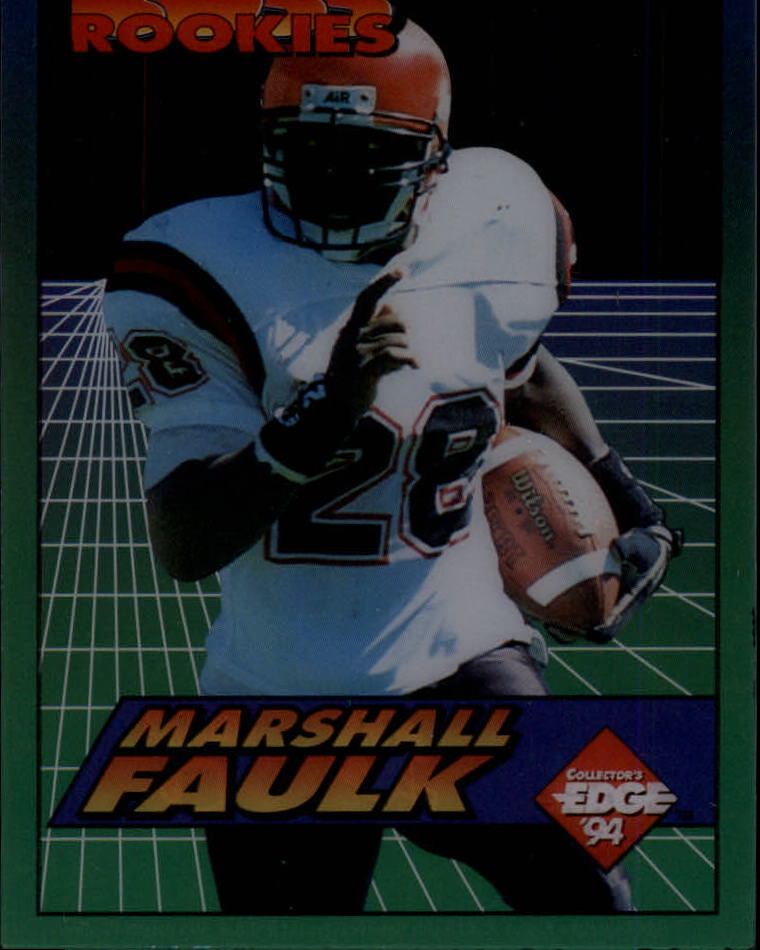 1994 Collector's Edge Boss Rookies #19 Marshall Faulk