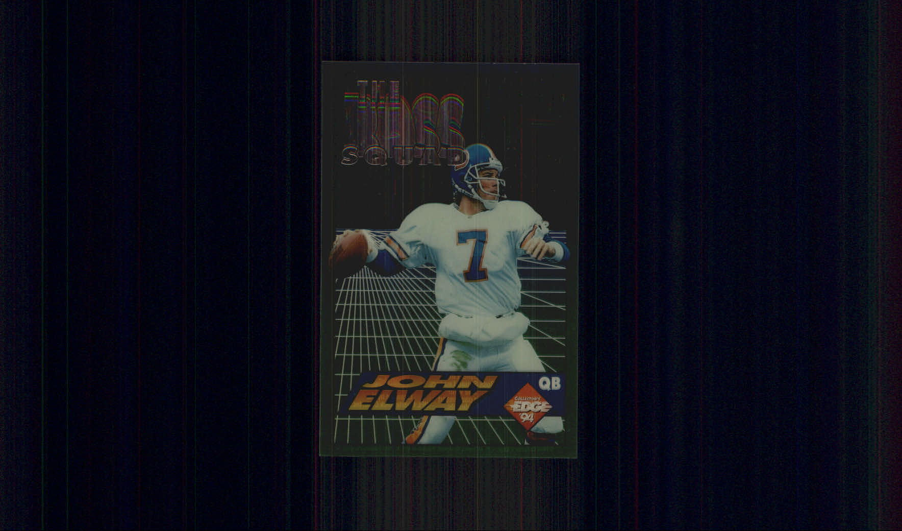 1994 Collector's Edge Boss Squad Silver #1 John Elway W-2