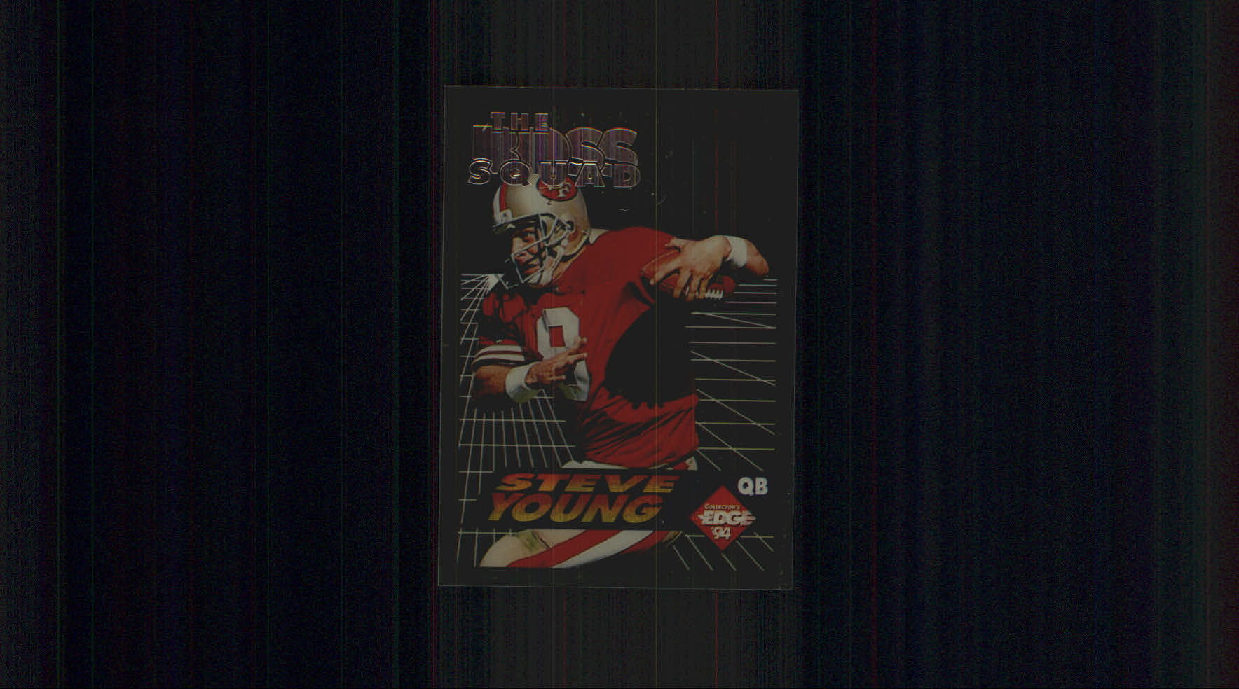 1994 Collector's Edge Boss Squad Silver #5 Steve Young W-1