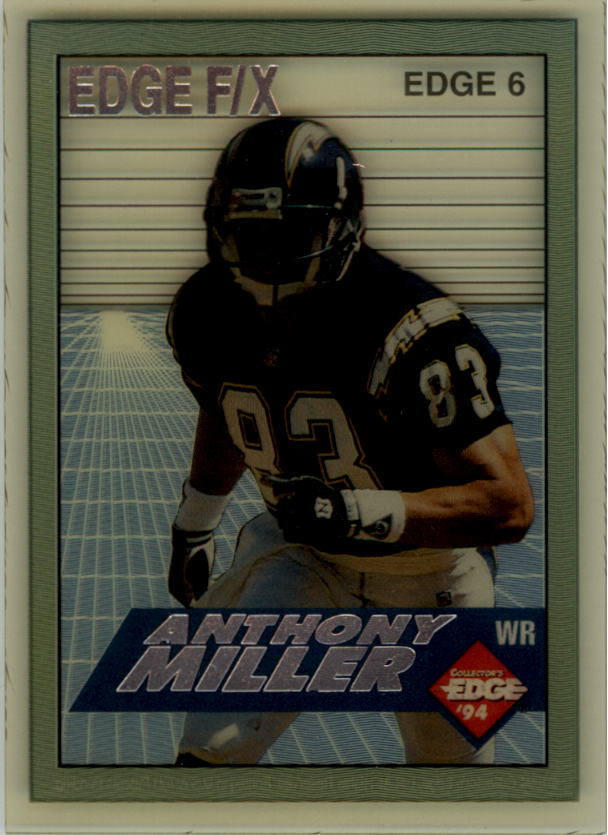 1994 Collector's Edge FX Silver Letters #6 Anthony Miller