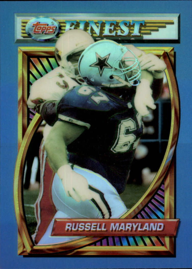 1994 Finest Refractors #145 Russell Maryland