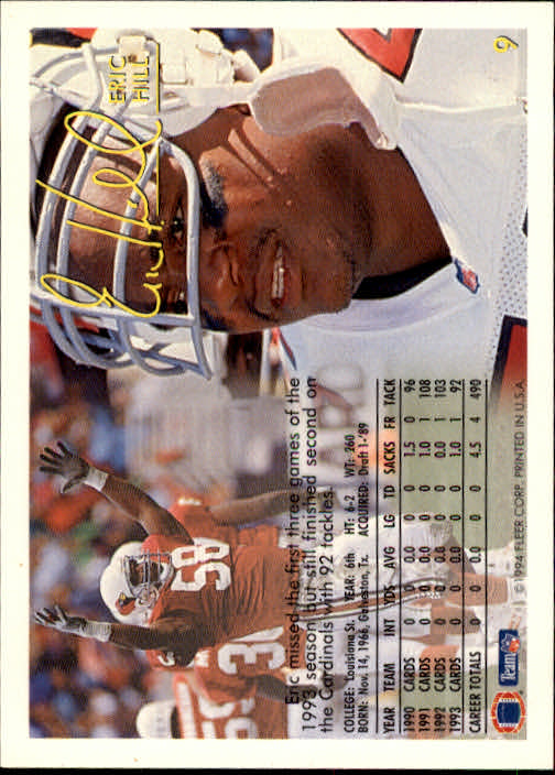1994 Fleer Football Card #s 1-240 +Rookies (A2272) - You Pick - 15+ FREE SHIP - Picture 19 of 429