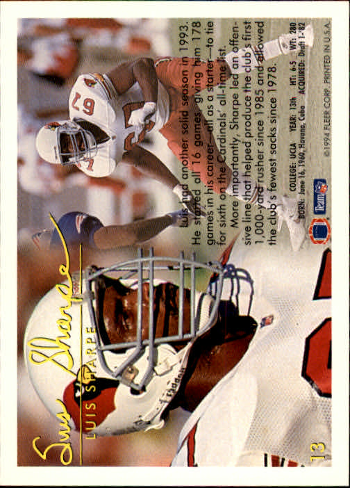1994 Fleer Football Card #s 1-240 +Rookies (A2272) - You Pick - 15+ FREE SHIP - Picture 27 of 429