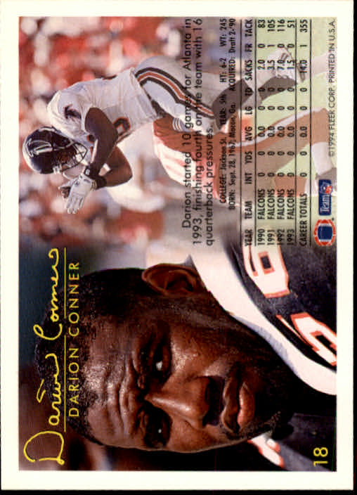 1994 Fleer Football Card #s 1-240 +Rookies (A2272) - You Pick - 15+ FREE SHIP - Picture 37 of 429