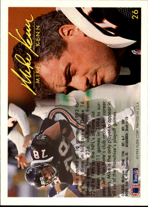 1994 Fleer Football Card #s 1-240 +Rookies (A2272) - You Pick - 15+ FREE SHIP - Picture 53 of 429
