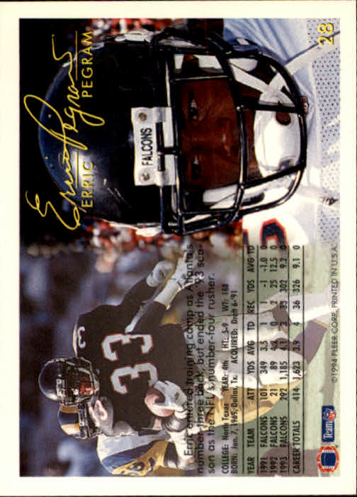 1994 Fleer Football Card #s 1-240 +Rookies (A2272) - You Pick - 15+ FREE SHIP - Picture 57 of 429