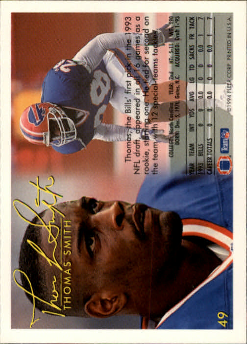 1994 Fleer Football Card #s 1-240 +Rookies (A2272) - You Pick - 15+ FREE SHIP - Picture 97 of 429