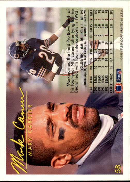 1994 Fleer Football Card #s 1-240 +Rookies (A2272) - You Pick - 15+ FREE SHIP - Picture 111 of 429