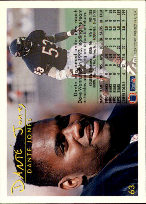 1994 Fleer Football Card #s 1-240 +Rookies (A2272) - You Pick - 15+ FREE SHIP - Picture 119 of 429