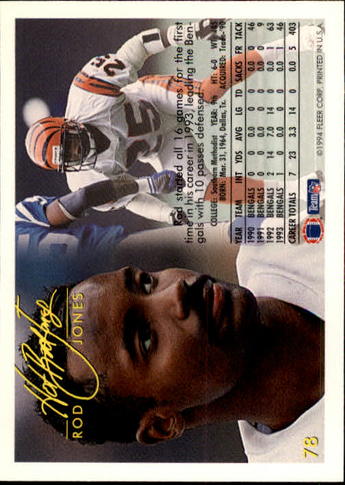 1994 Fleer Football Card #s 1-240 +Rookies (A2272) - You Pick - 15+ FREE SHIP - Picture 149 of 429