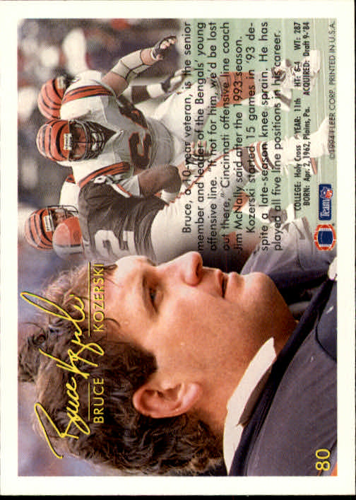 1994 Fleer Football Card #s 1-240 +Rookies (A2272) - You Pick - 15+ FREE SHIP - Picture 153 of 429