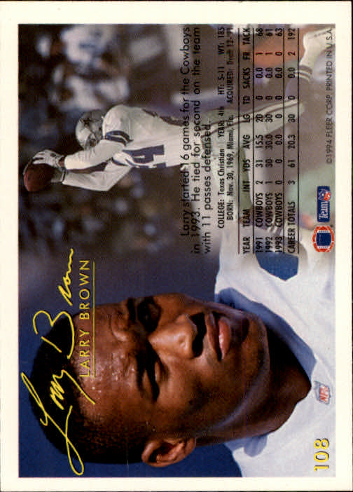 1994 Fleer Football Card #s 1-240 +Rookies (A2272) - You Pick - 15+ FREE SHIP - Picture 205 of 429