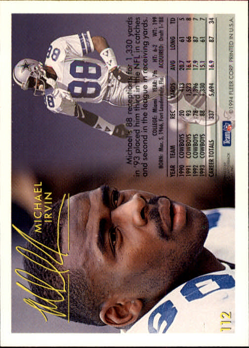 1994 Fleer Football Card #s 1-240 +Rookies (A2272) - You Pick - 15+ FREE SHIP - Picture 211 of 429