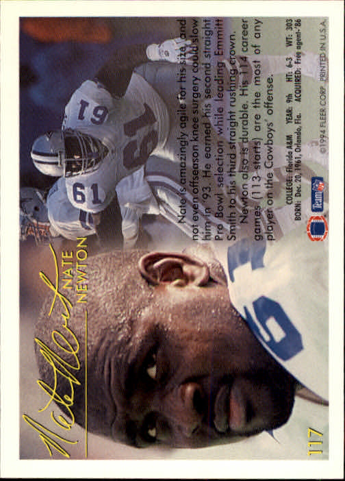 1994 Fleer Football Card #s 1-240 +Rookies (A2272) - You Pick - 15+ FREE SHIP - Picture 221 of 429