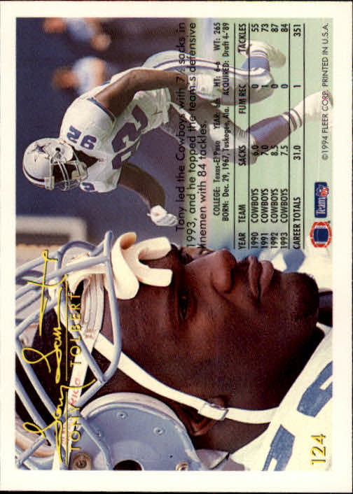 1994 Fleer Football Card #s 1-240 +Rookies (A2272) - You Pick - 15+ FREE SHIP - Picture 229 of 429