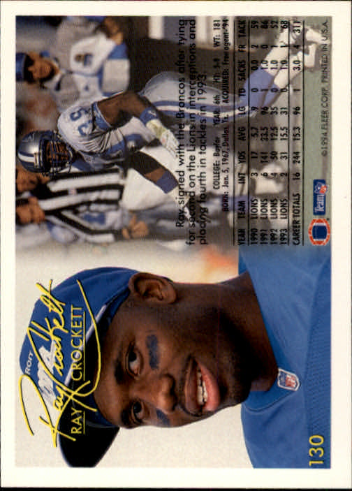 1994 Fleer Football Card #s 1-240 +Rookies (A2272) - You Pick - 15+ FREE SHIP - Picture 239 of 429