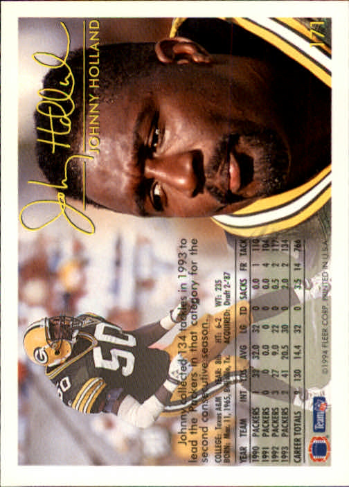 1994 Fleer Football Card #s 1-240 +Rookies (A2272) - You Pick - 15+ FREE SHIP - Picture 315 of 429