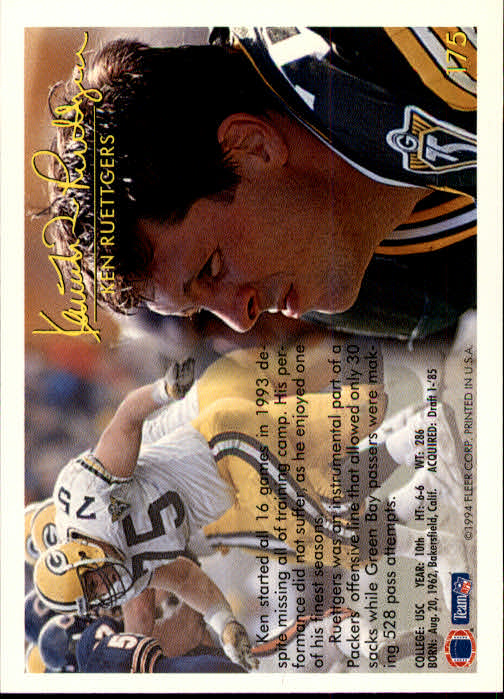 1994 Fleer Football Card #s 1-240 +Rookies (A2272) - You Pick - 15+ FREE SHIP - Picture 323 of 429