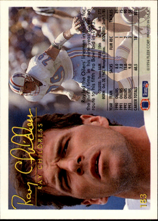 1994 Fleer Football Card #s 1-240 +Rookies (A2272) - You Pick - 15+ FREE SHIP - Picture 339 of 429