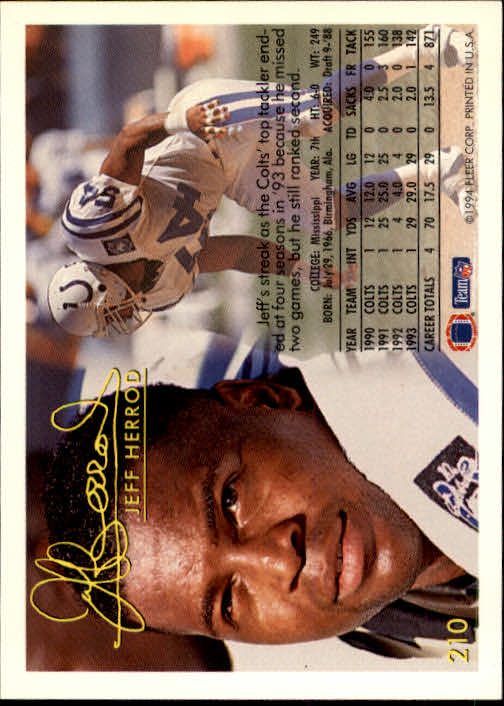 1994 Fleer Football Card #s 1-240 +Rookies (A2272) - You Pick - 15+ FREE SHIP - Picture 385 of 429
