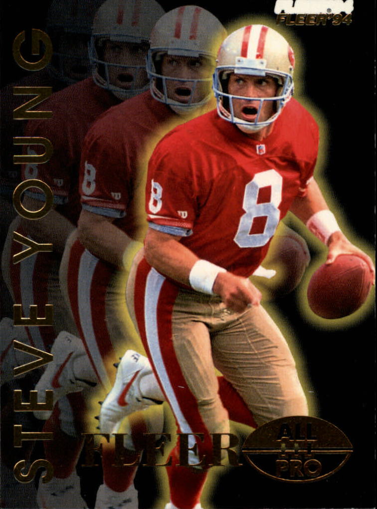 1994 Fleer All-Pros #24 Steve Young