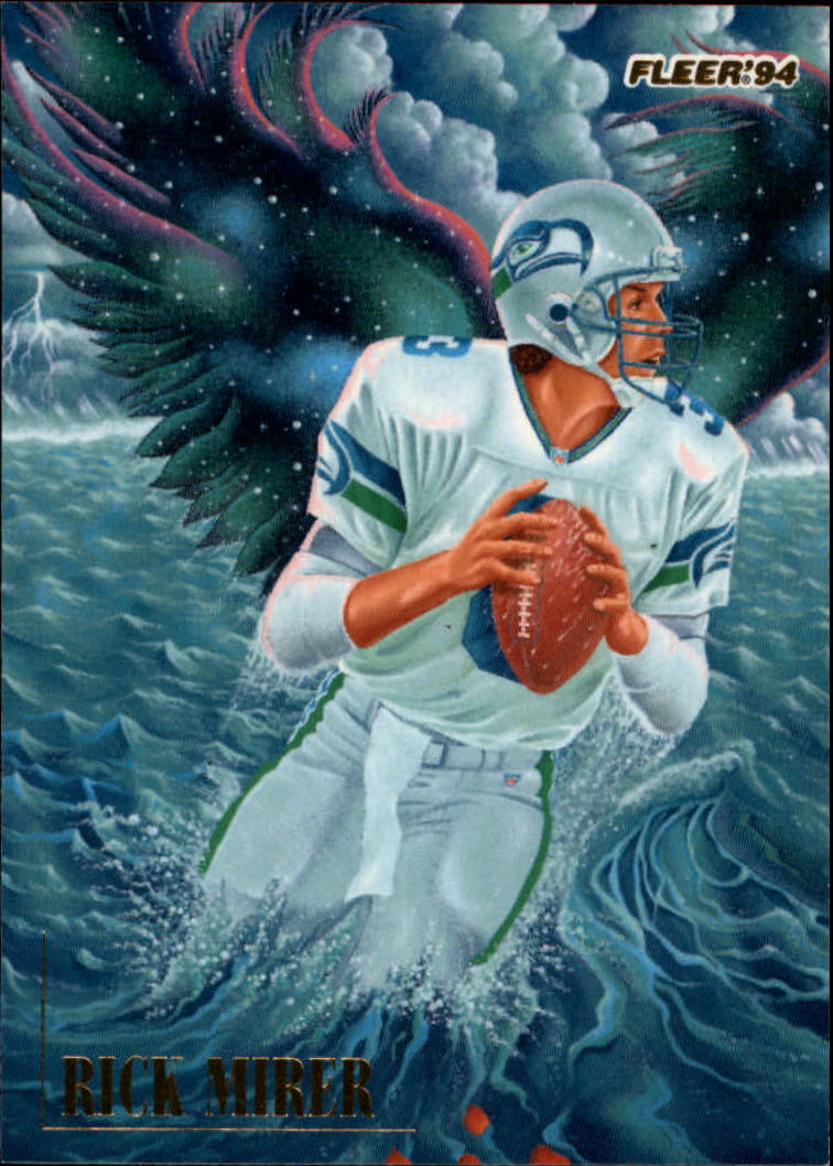 Rick Mirer 1994 Fleer Ultra Football Card #7 - Seattle Seahawks at 's  Sports Collectibles Store