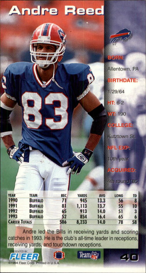 B5518- 1994 GameDay Football Cards 1-250 +Rookies -You Pick- 15+ FREE US SHIP - Picture 75 of 473