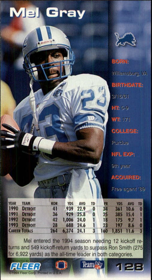 B5518- 1994 GameDay Football Cards 1-250 +Rookies -You Pick- 15+ FREE US SHIP - Picture 239 of 473