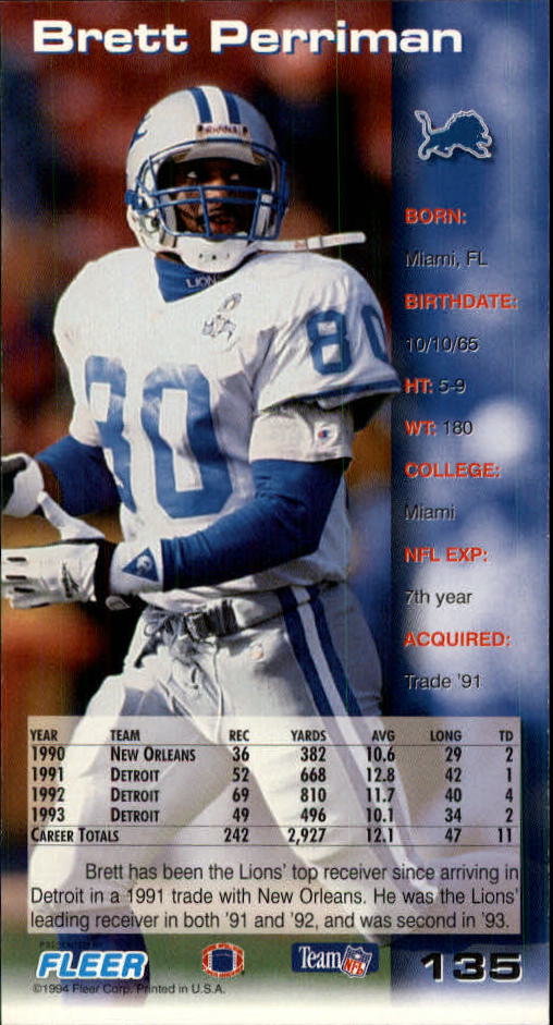 B5518- 1994 GameDay Football Cards 1-250 +Rookies -You Pick- 15+ FREE US SHIP - Picture 253 of 473