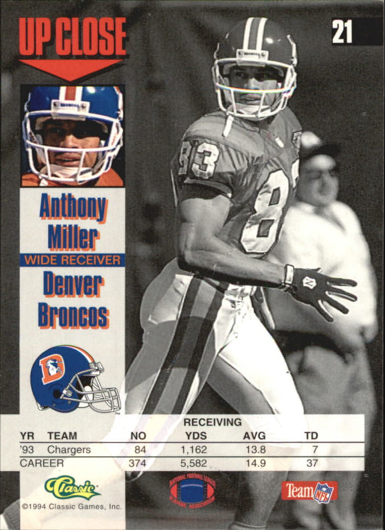 A1104- 1994 Images Football Card #s 1-125 +Inserts -You Pick- 15+ FREE US SHIP - Picture 33 of 217