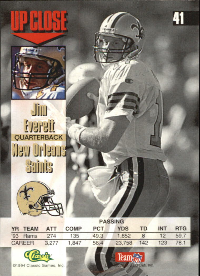 A1104- 1994 Images Football Card #s 1-125 +Inserts -You Pick- 15+ FREE US SHIP - Picture 69 of 217
