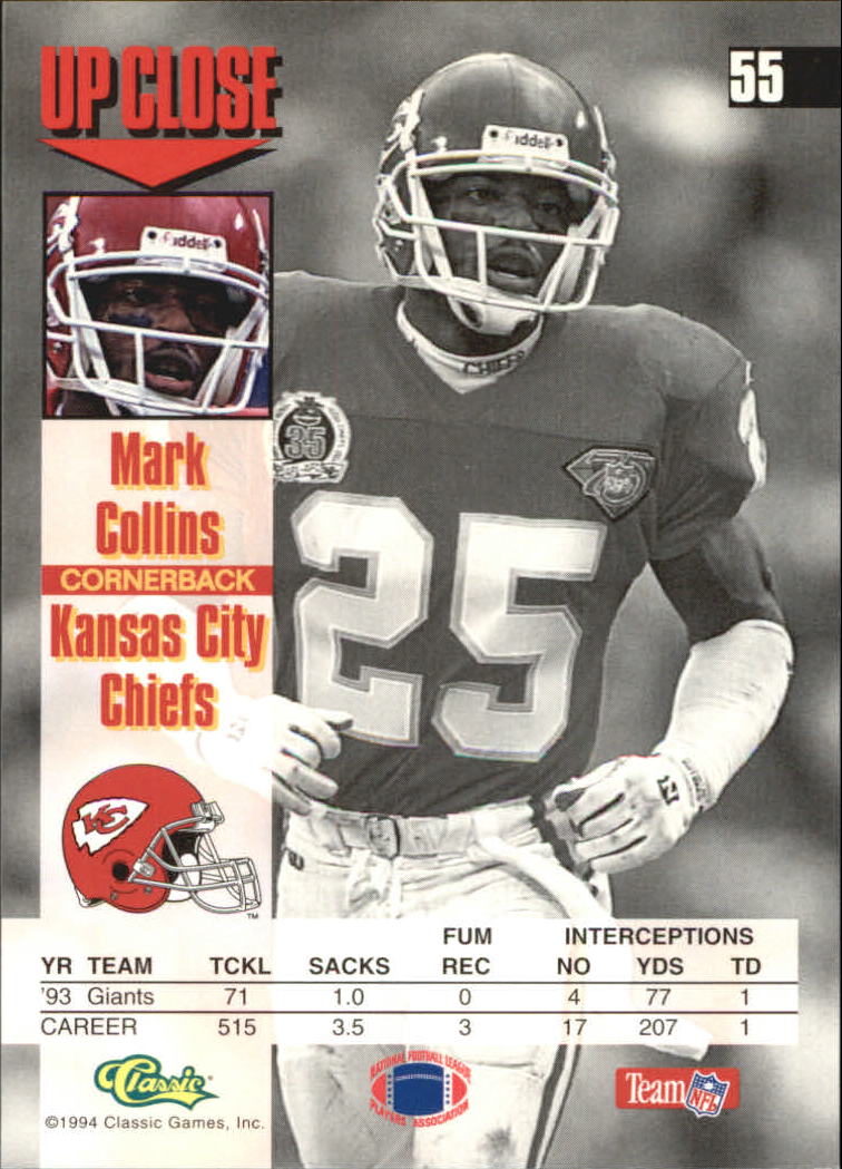 A1104- 1994 Images Football Card #s 1-125 +Inserts -You Pick- 15+ FREE US SHIP - Picture 93 of 217