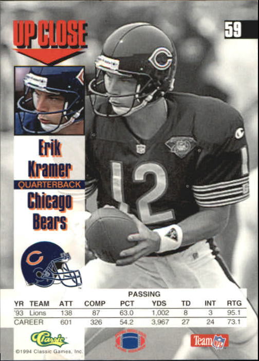 A1104- 1994 Images Football Card #s 1-125 +Inserts -You Pick- 15+ FREE US SHIP - Picture 101 of 217