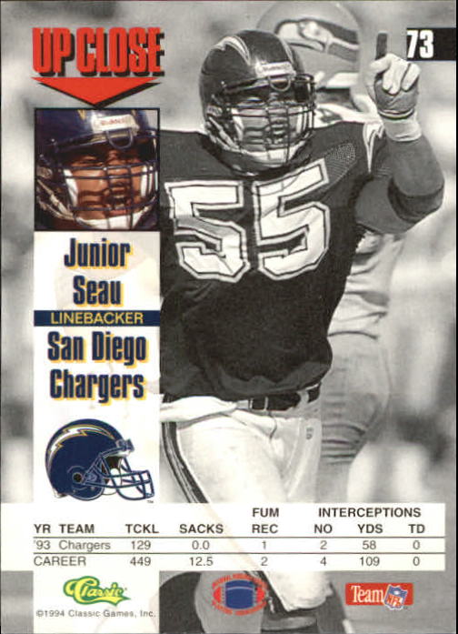 A1104- 1994 Images Football Card #s 1-125 +Inserts -You Pick- 15+ FREE US SHIP - Picture 127 of 217