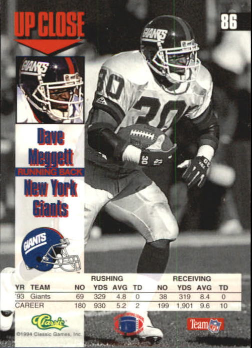 A1104- 1994 Images Football Card #s 1-125 +Inserts -You Pick- 15+ FREE US SHIP - Picture 151 of 217