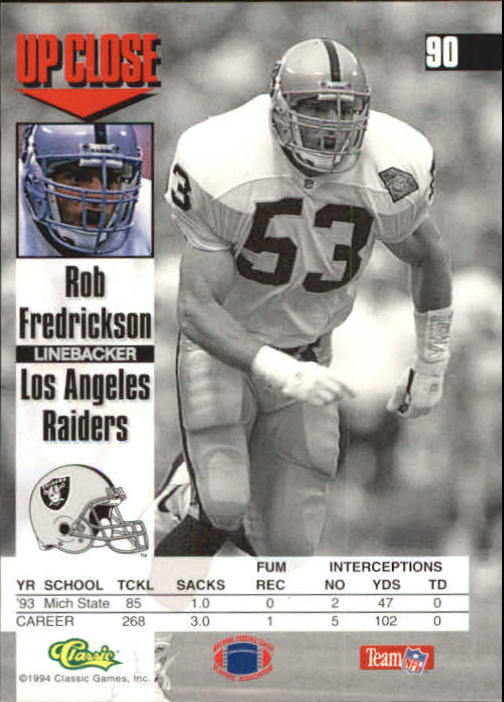 A1104- 1994 Images Football Card #s 1-125 +Inserts -You Pick- 15+ FREE US SHIP - Picture 159 of 217