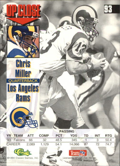 A1104- 1994 Images Football Card #s 1-125 +Inserts -You Pick- 15+ FREE US SHIP - Picture 165 of 217