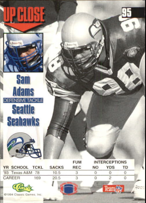 A1104- 1994 Images Football Card #s 1-125 +Inserts -You Pick- 15+ FREE US SHIP - Picture 169 of 217