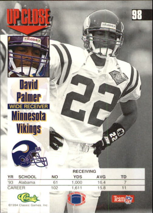 A1104- 1994 Images Football Card #s 1-125 +Inserts -You Pick- 15+ FREE US SHIP - Picture 175 of 217