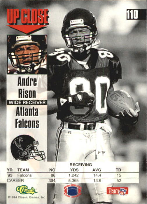 A1104- 1994 Images Football Card #s 1-125 +Inserts -You Pick- 15+ FREE US SHIP - Picture 191 of 217