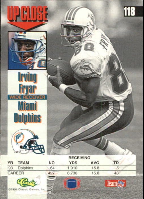 A1104- 1994 Images Football Card #s 1-125 +Inserts -You Pick- 15+ FREE US SHIP - Picture 207 of 217