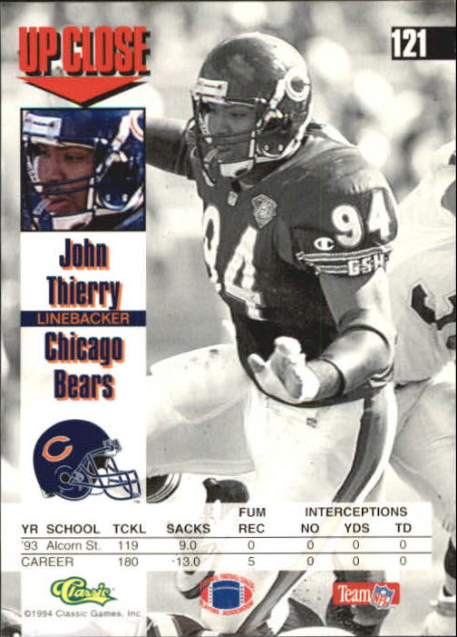 A1104- 1994 Images Football Card #s 1-125 +Inserts -You Pick- 15+ FREE US SHIP - Picture 213 of 217